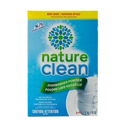 Порошок для посудомоечных машин Nature Clean нейтральный 1,8 кг